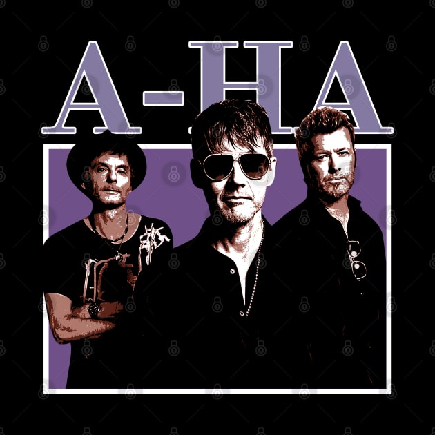 Cry Wolf for a-ha Synth-Pop Fan Apparel by Mushroom Time