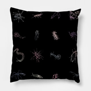 Colorful Insects Pillow