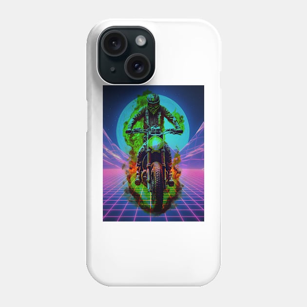 motorcyclist Phone Case by javierparra