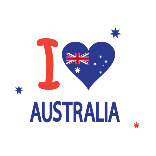 I Love Australia T-Shirt