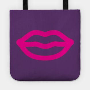 Pink lips Tote