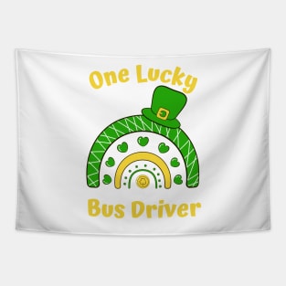 One Lucky Bus Driver Tapestry