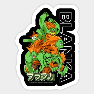 Blanka - Korean Street Fighter 2 Manga - Blanka - Sticker