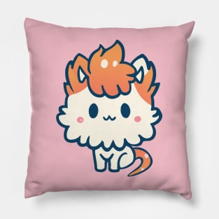 Cute persian cat kawaii Pillow