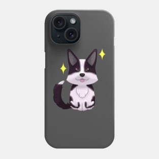 Black Cardigan corgi Phone Case