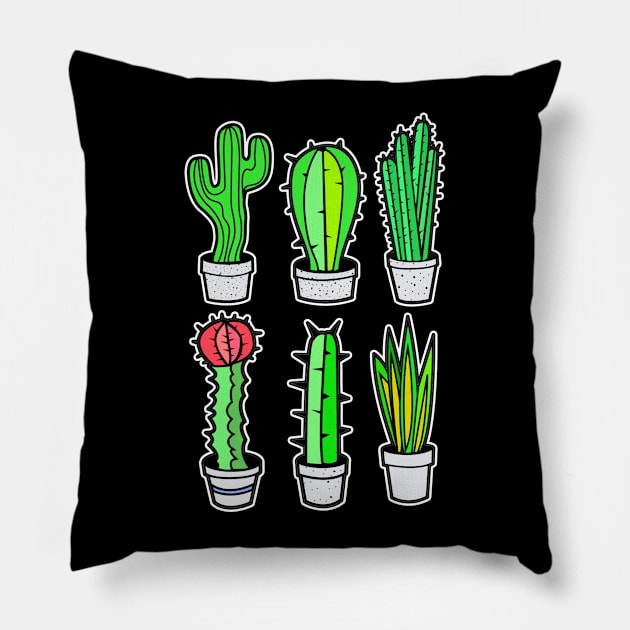 'Plant Lady Succulent Lady' Cool Plant Gift Pillow by ourwackyhome