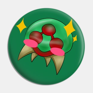 Chibi Baby Metroid Pin