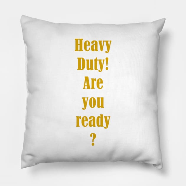 Duty Pillow by The Knights T-shirts