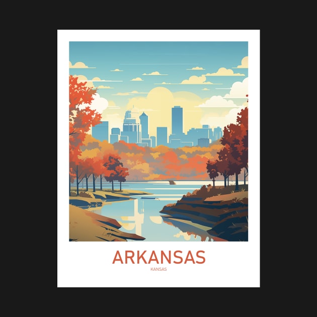 ARKANSAS by MarkedArtPrints