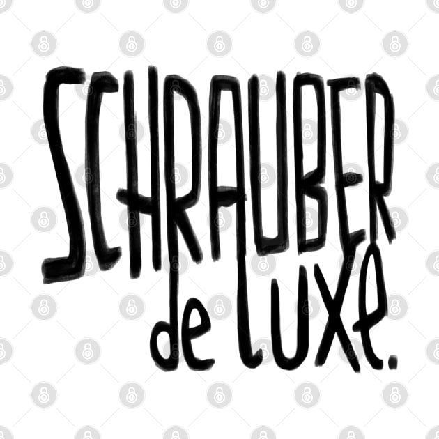 Schrauber de luxe, German, Mechanic, Mechaniker by badlydrawnbabe