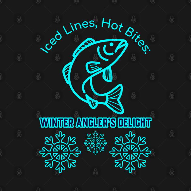 Iced Lines, Hot Bites: Winter Angler's Delight Winter Fishing by OscarVanHendrix