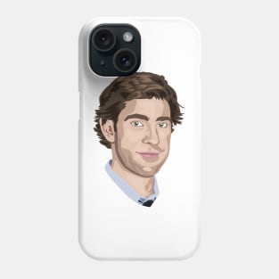 Jim Halpert - John Krasinski (The Office US) Phone Case