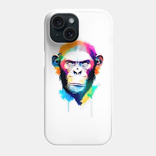 Chimpanzee  Ape Wild Nature Animal Color Phone Case