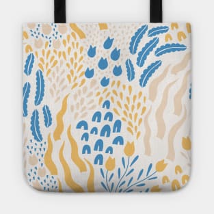 Flowery Abstracts Tote