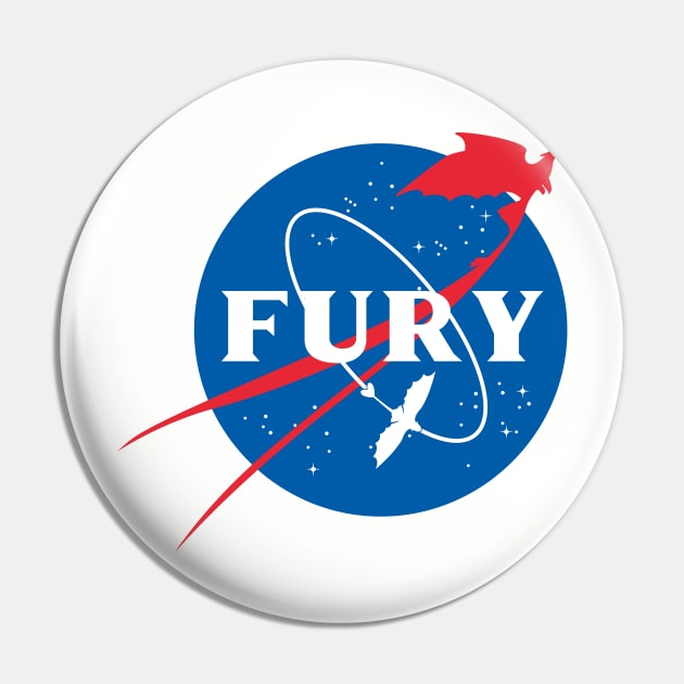 Space Fury Pin by enricoceriani