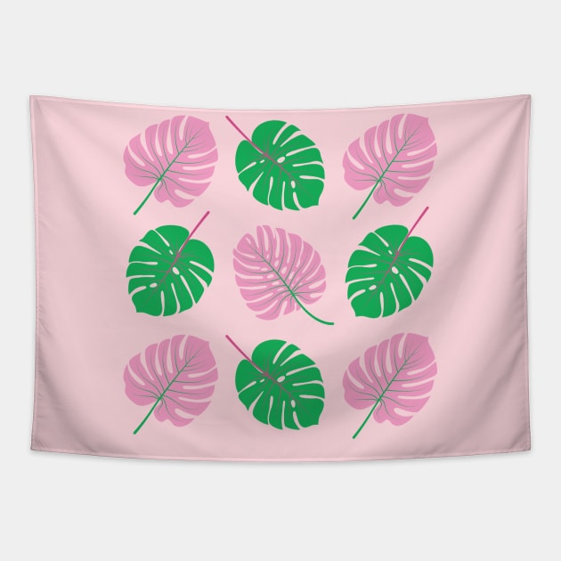 Monstera Tapestry by EvaMok88