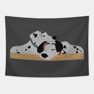 Dalmation Snuggles Tapestry