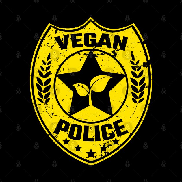 Vegan Police by MZeeDesigns