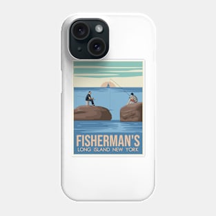 fisherman long island new york Phone Case