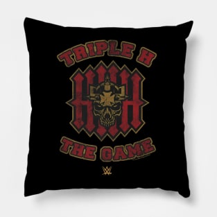 Triple H The Game Logo Pillow