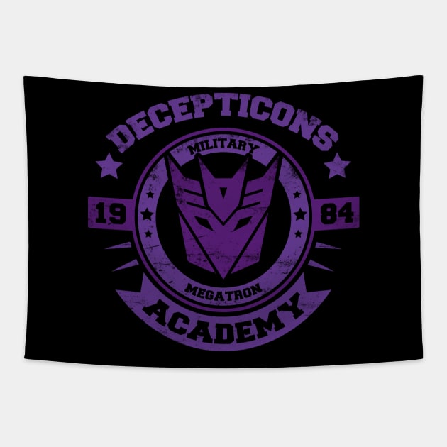 Decepticons Academy war Tapestry by Soulkr