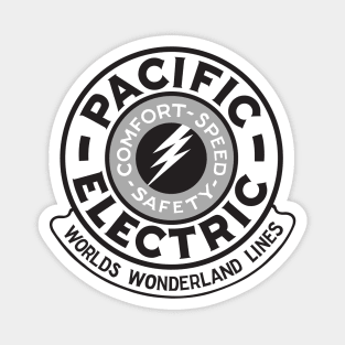 Pacific Electric Railway Magnet