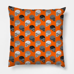 Halloween Skull Pattern Pillow