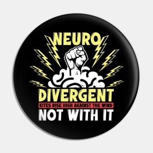 neuro-divergent Pride Pin