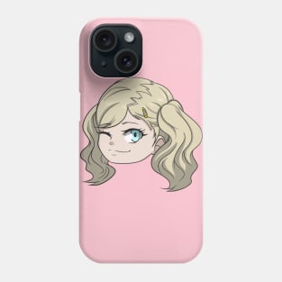 Ann Chibi Head Phone Case