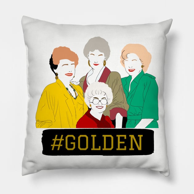 Golden Girls Pillow by andromedas19