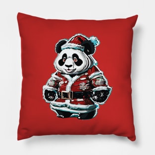 PANDA CLAUS Pillow