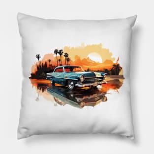 1950 Classic Car Pillow