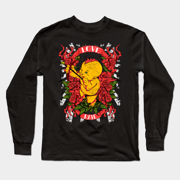 Death Heavy Metal Flower Heavy Metal Long Sleeve T Shirt Teepublic