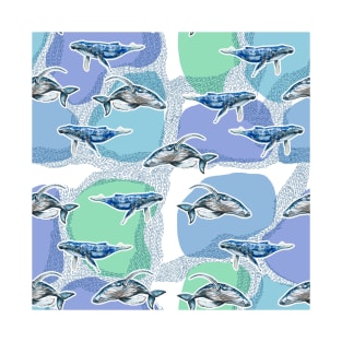 blue whales T-Shirt