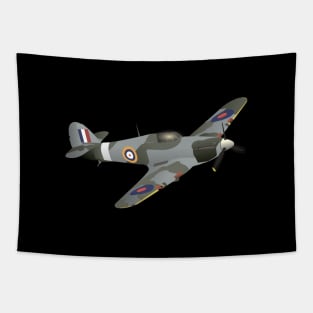 Hawker Hurricane Fighter Aircraft Tapestry