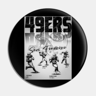 49ers Forever Pin