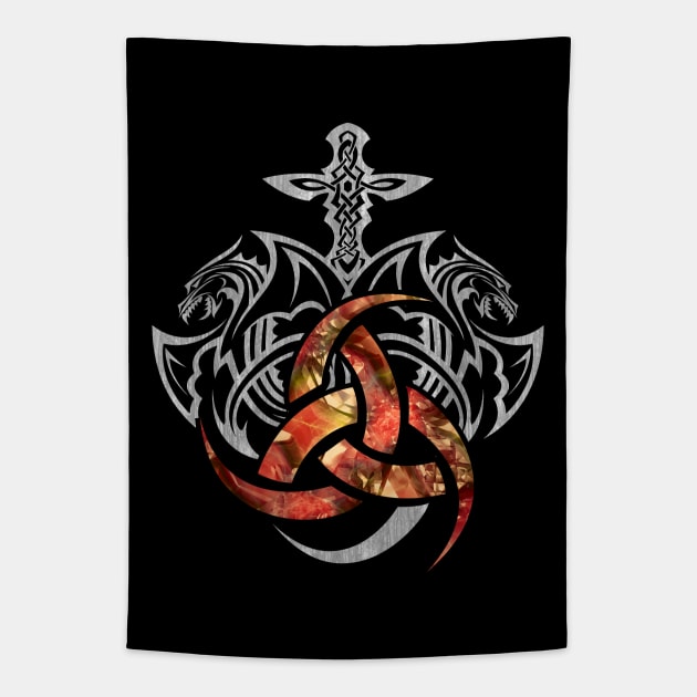 Horn of Odin Tapestry by Nartissima