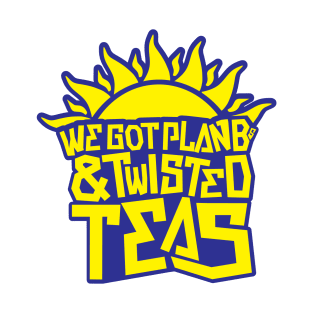 Plan Bs & Twisted Teas - Blue/Yellow T-Shirt