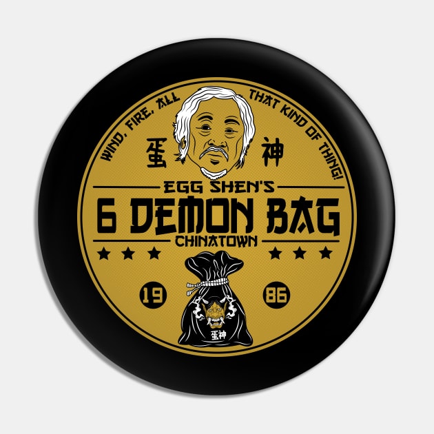 Egg Shen's 6 demon bag Pin by carloj1956