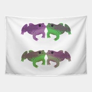 Bullfrog Buddies (Mystic) Tapestry