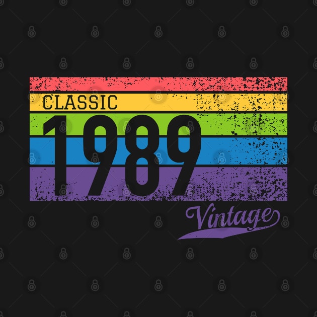 Classic 1989 Vintage - Perfect Birthday Gift by thejamestaylor