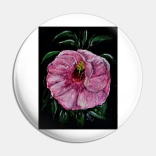 Erika's Magenta Flower Pin