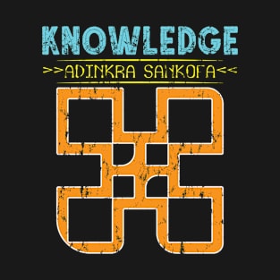 Adinkra Sankofa Symbol. |African Heritage | Black Pride. T-Shirt