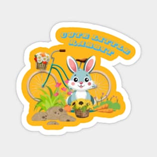 cute little rabbit Magnet