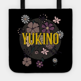 Aesthetic Proud Name Yukino Flowers Anime Retro Styles Tote