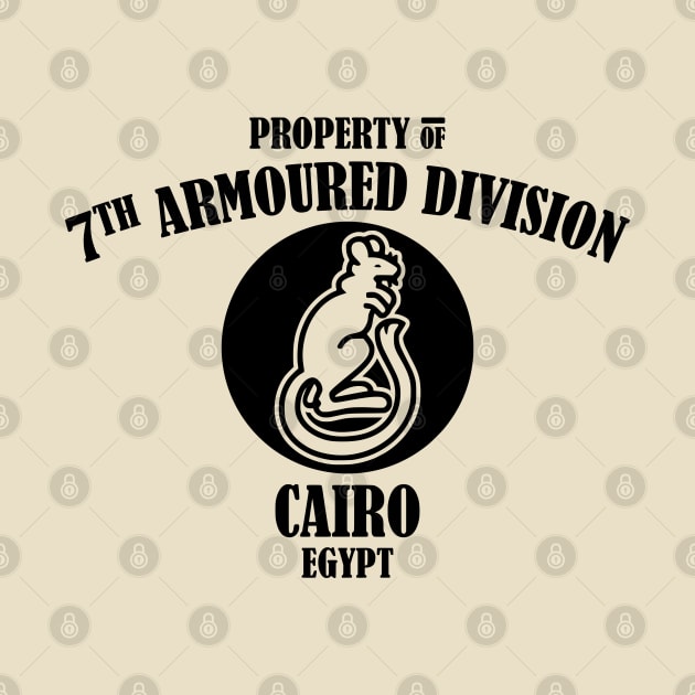 Property of 7th Armoured Division by TCP