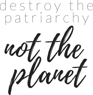 DESTROY THE PATRIARCHY NOT THE PLANET Magnet