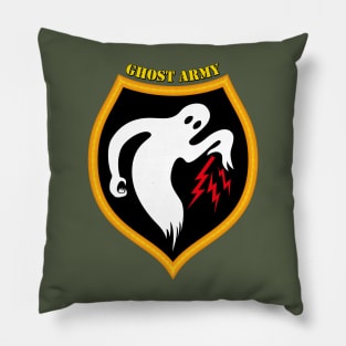 The Ghost Army Patch Pillow