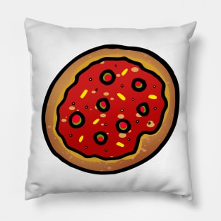 Pizza Doodle Pillow