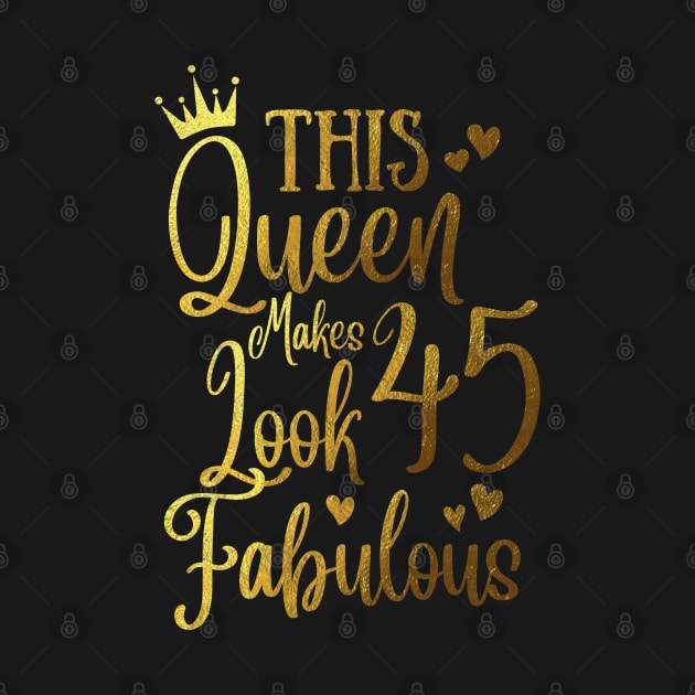 This Queen Makes 45 Looks Fabulous by JustBeSatisfied